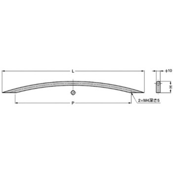 ハンドル I0003型 LAMP(スガツネ工業)