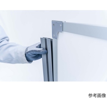 抗菌パーテーション 光透過性中空パネル 自立 1970 岐阜プラスチック工業(RISU/リス)