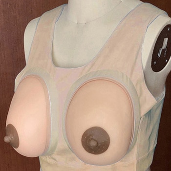 産褥乳房モデル装着型 1組2個入 - レジーナ