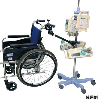 グッジョブフォトン+25 点滴スタンド転倒予防連結用具 NRシリーズ ニシウラ