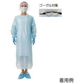 感染対策防護具ライトセット 10セット入 ICMシリーズ AITEX