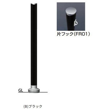 アタッチメントシリーズ A-101AB ピラータイプ アタッチメントベース式 サンポール