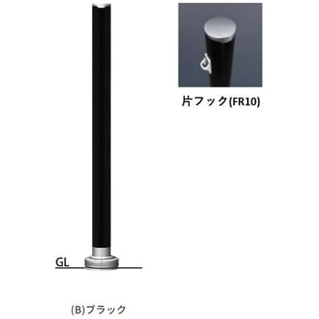 アタッチメントシリーズ A-101AB ピラータイプ アタッチメントベース式 サンポール