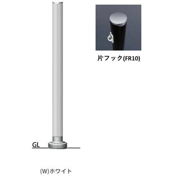 アタッチメントシリーズ A-101AB ピラータイプ アタッチメントベース式 サンポール