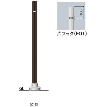 アタッチメントシリーズ FPA-48AB ピラータイプ アタッチメントベース式 サンポール