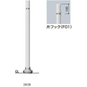 アタッチメントシリーズ FPA-48AB ピラータイプ アタッチメントベース式 サンポール