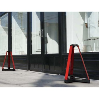 オクボラードOKU BOLLARD(据置式車止め) VT-550タイプ サンポール