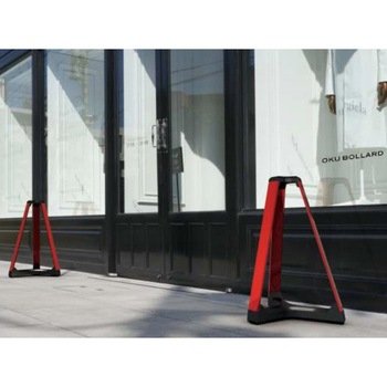 オクボラードOKU BOLLARD(据置式車止め) VT-700タイプ - サンポール
