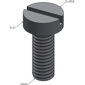 AMB3x8L �����u�f���{���g(�X������) �A���[�Y �����茊 �Ă�M3�񉺒�8mm 1�� AMB3x8L 50927399