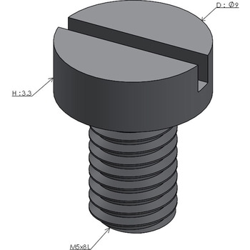 AMB5x8L �����u�f���{���g(�X������) �A���[�Y �����茊 �Ă�M5�񉺒�8mm 1�� AMB5x8L 50927426