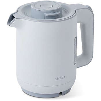 蒸気セーブ電気ケトル siroca