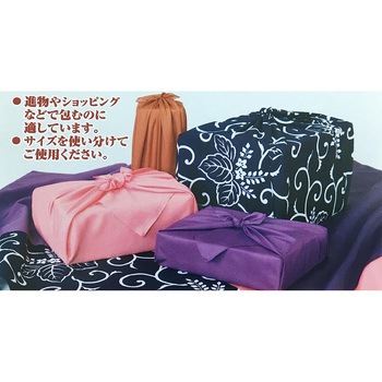 ふろしきピンク90x90cm - イシミズ