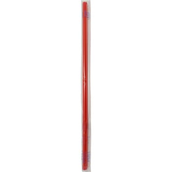 フレックスストロー フィルム個包装 500本入 レッド 業務用 アートナップ