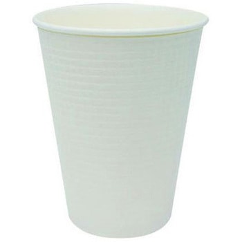 エンボスカップ 白無地 340ml50P 業務用 アートナップ