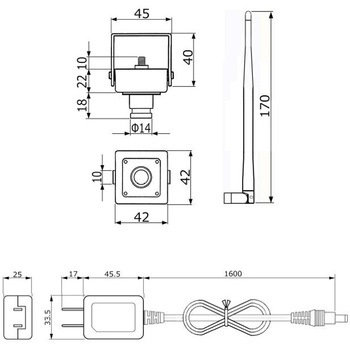 2MP録画機能付小型Wi-Fiカメラ 東進電機工業