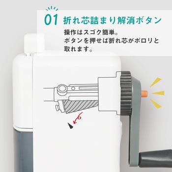 鉛筆削り カール事務器