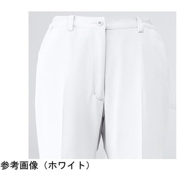 作業服 レディース メディカルウェア ベルデクセル ノータックパンツ VEM79下 チャコールグレー LLサイズ ミドリ安全