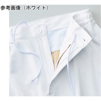 作業服 メディカルウェア ベルデクセル レングスアジャストパンツ VEM120下 ホワイト 5Lサイズ ミドリ安全