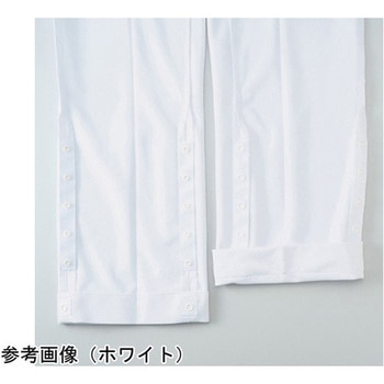 作業服 メディカルウェア ベルデクセル レングスアジャストパンツ VEM120下 ホワイト 5Lサイズ ミドリ安全