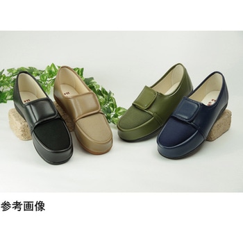 足元応援GM603 片足 左 紺 25.0cm マリアンヌ製靴