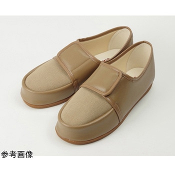 足元応援W603 片足 左 茶 24.0cm マリアンヌ製靴