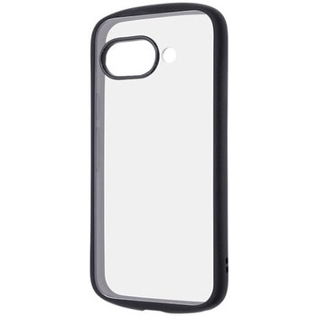 Google Pixel 9a Like standard Puffull 耐衝撃 バンパー ハイブリッドケース / ブラック レイ・アウト