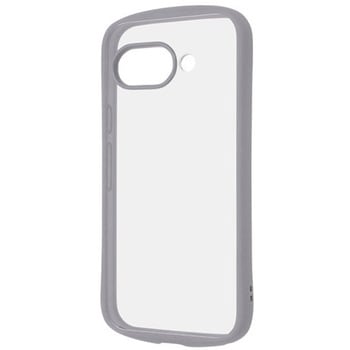 Google Pixel 9a Like standard Puffull 耐衝撃 バンパー ハイブリッドケース / グレー レイ・アウト
