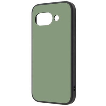 Google Pixel 9a Like standard maru Pietra 耐衝撃 バンパー マット ハイブリッドケース / マットオリーブ レイ・アウト