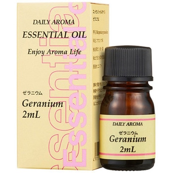 エッセンシャルオイル ミニ ゼラニウム 2mL デイリーアロマジャパン
