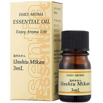 エッセンシャルオイル ミニ 温州みかん 3mL デイリーアロマジャパン