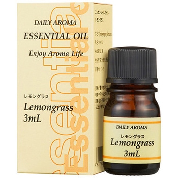 エッセンシャルオイル ミニ レモングラス 3mL - デイリーアロマジャパン