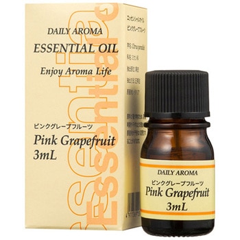 エッセンシャルオイル ミニ ピンクグレープフルーツ 3mL デイリーアロマジャパン