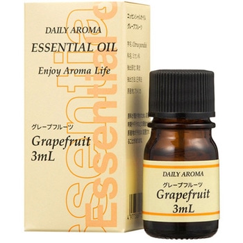 エッセンシャルオイル ミニ グレープフルーツ 3mL デイリーアロマジャパン