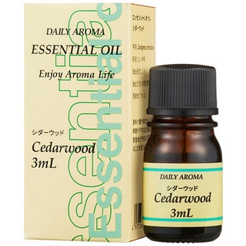エッセンシャルオイル ミニ シダーウッド 3mL デイリーアロマジャパン