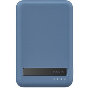 Belkin Qi2 モバイルバッテリー5000mAh 15W + スタンド ブルー BELKIN(ベルキン)
