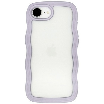 Wavy Case for iPhone 16e (purple) ユニケース