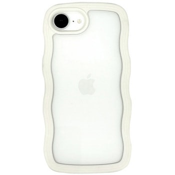 Wavy Case for iPhone 16e (ivory) ユニケース