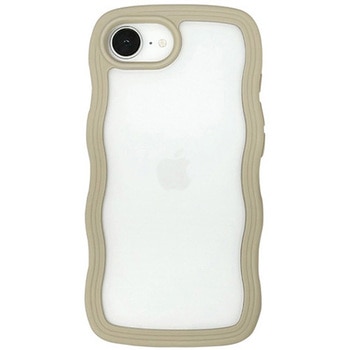 Wavy Case for iPhone 16e (greige) ユニケース