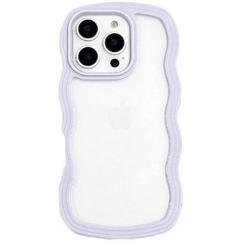 Wavy Case for iPhone 16 Pro (purple) ユニケース