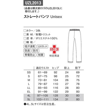 ストレートパンツ 20 チャコール SS le coq sportif (ルコックスポルティフ)