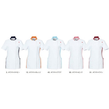 ジャケット 40 ホワイト×アクア 5L le coq sportif (ルコックスポルティフ)