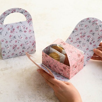アンティークフラワーギフトBOXバッグ型 HEADS(ヘッズ)