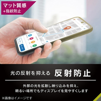 Google Pixel 9a フルカバー 反射防止 画面保護強化ガラス 位置ピタ Simplism