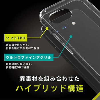 Google Pixel 9a [Turtle] ハイブリッドケース クリア Simplism