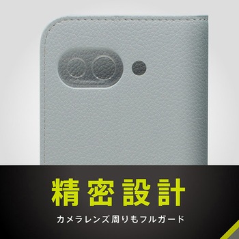 Google Pixel 9a [FlipNote] 耐衝撃フリップノートケース ワインレッド Simplism