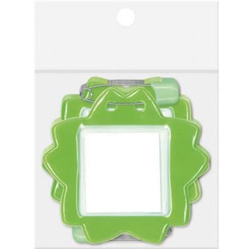 桜型名札 10枚パック 共栄プラスチック