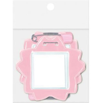 桜型名札 10枚パック 共栄プラスチック