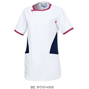 レディースジャケット 93 ホワイト×ロゼ ベツスン le coq sportif (ルコックスポルティフ)