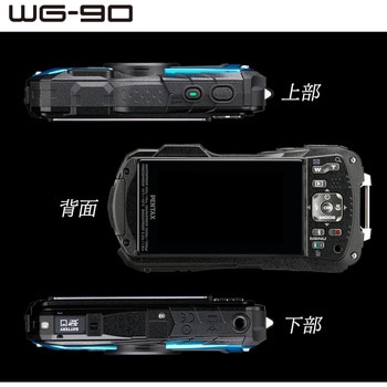 【美品】PENTAX WG-90 防水デジタルカメラ ブラック　RICOH imgrc0098600500.jpg