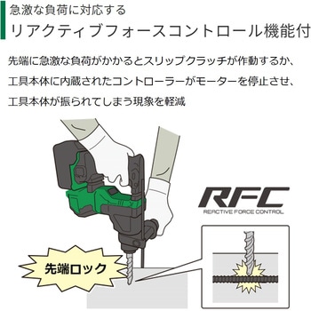 18V コードレスロータリハンマドリル - HiKOKI(旧:日立工機)